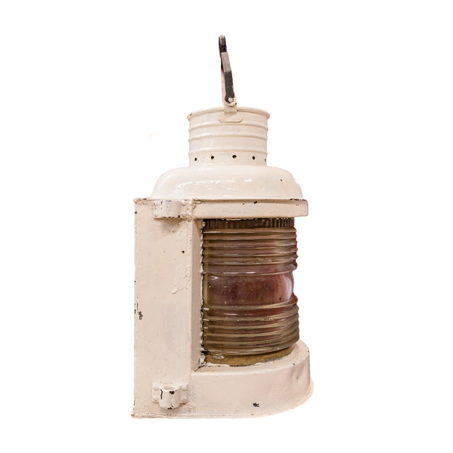 Early 1900s Marine Masthead Ship Lantern For Sale In Portland, OR - Image 6 of 10