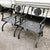 Mid 20th Century Hollywood Regency Molla Seahorse and Scallop Shell Patio Set, 3 Pieces For Sale In New York - Image 6 of 7