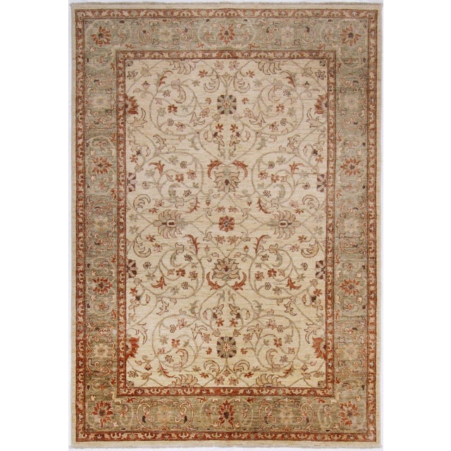 Middle Eastern Hand-Knotted Rug For Sale