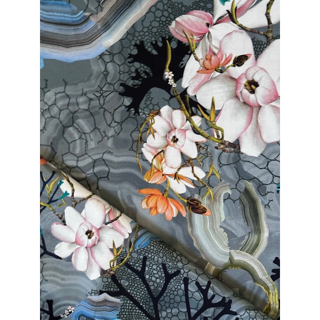 Traditional Christian Lacroix Designers Guild Algae Bloom 2 1/2 Yards Fabric Fcl7062-01 Utopia Collection For Sale - Image 3 of 5