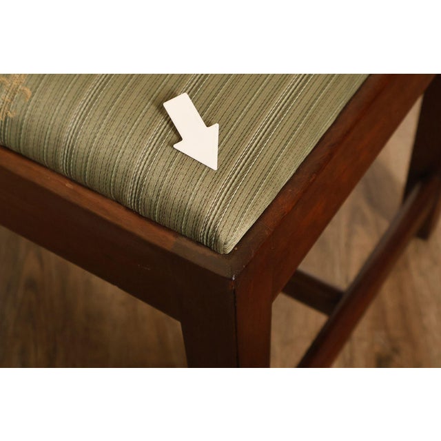 Kittinger Williamsburg Adaptation Mahogany Footstool For Sale - Image 18 of 18