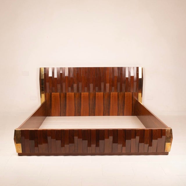 Barium Bed by Luciano Frigerio for Frigerio Di Desio, 1960s For Sale - Image 15 of 15