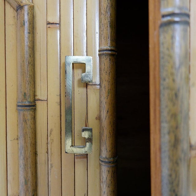 Vintage Bamboo Buffet, 1960s For Sale - Image 5 of 17