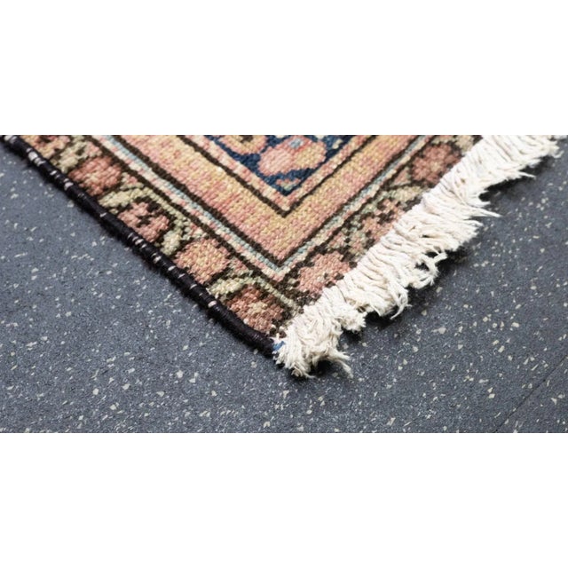 Textile Antique Malayer Shabby Chic Rug 5'9'' X 12'9'' For Sale - Image 7 of 12