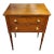 Mid-19th Century Birdseye Maple Two-Drawer Side Table For Sale