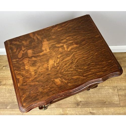 Vintage Bedside Tables in Oak, Set of 2 For Sale - Image 9 of 11