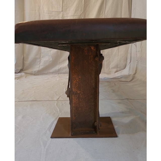 Late 20th Century Late 20th Century Vintage Industrial Bench For Sale - Image 5 of 6
