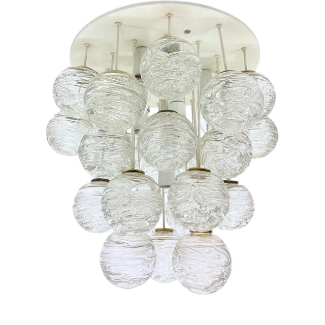 Vintage Ceiling Light from Doria Leuchten, 1960s For Sale