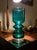 1960s Tamara Aladin Hoop Teal Glass Vase / Finland Art Glass, MCM Riihimäki #1472 For Sale - Image 5 of 10