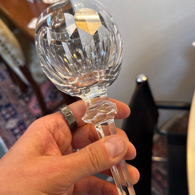 Waterford Curraghmore Hock Wine Glasses, Set of Six For Sale - Image 12 of 12