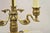 Vintage Regency Style Brass Candlestick Bouillotte Desk Table Lamp W/ Swans (A) For Sale - Image 4 of 11