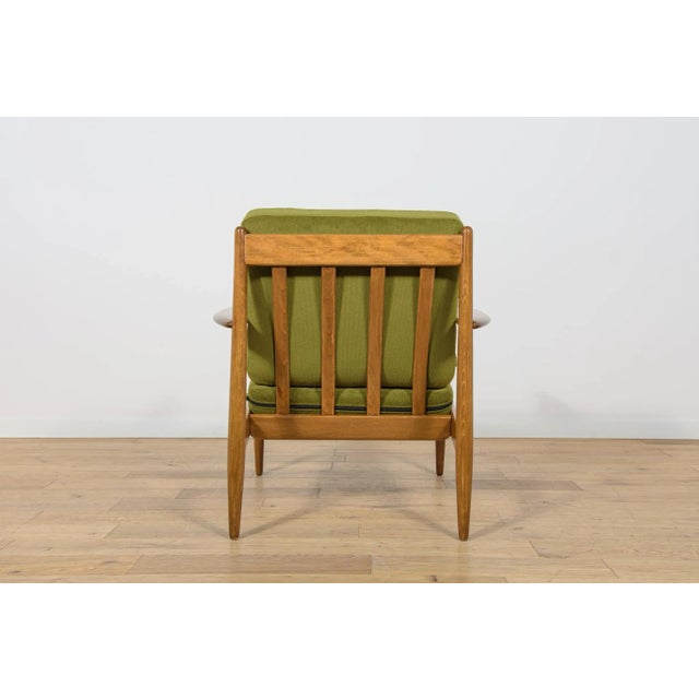Wood Model 118 Armchairs by Grete Jalk for France & Søn, Denmark, 1960s For Sale - Image 7 of 18