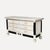Six-Drawer Chest of Drawers in Off-White Lacquered Rattan, France, 1980s For Sale - Image 6 of 10