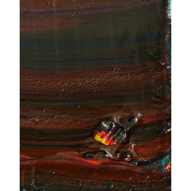 2020s "Colourscape 109" Small Abstract Oil Painting by Simon Findlay For Sale - Image 5 of 8