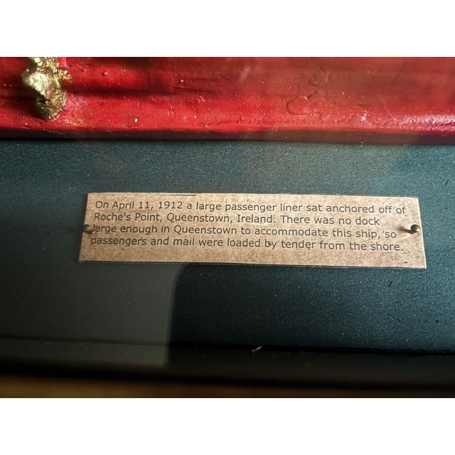 Commemorative RMS Titanic Diorama For Sale - Image 9 of 17