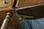 Antique Martha Washington Walnut Spool Sewing Cabinet Chest Side Table Stand For Sale - Image 12 of 18