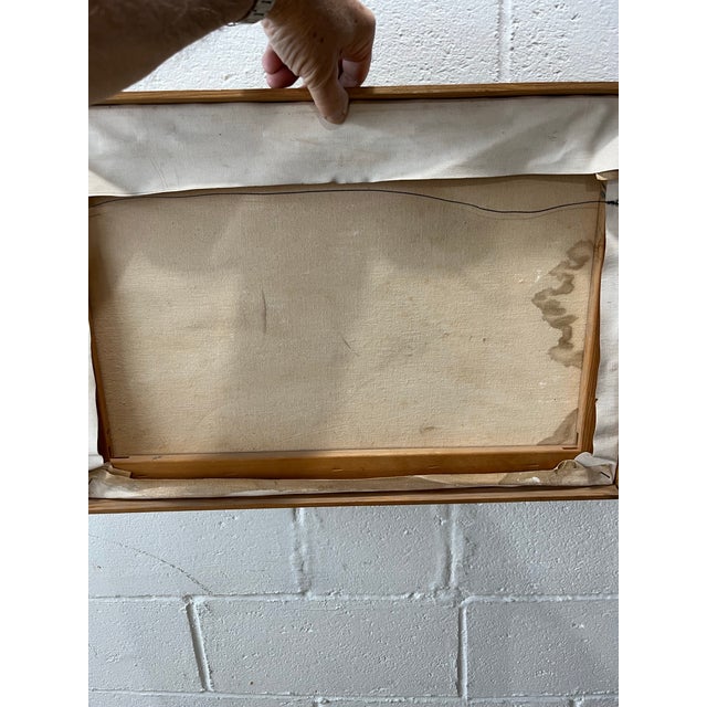 Contemporary Figurative Portrait, Expressive Female Headwrap Oil Painting For Sale - Image 10 of 10