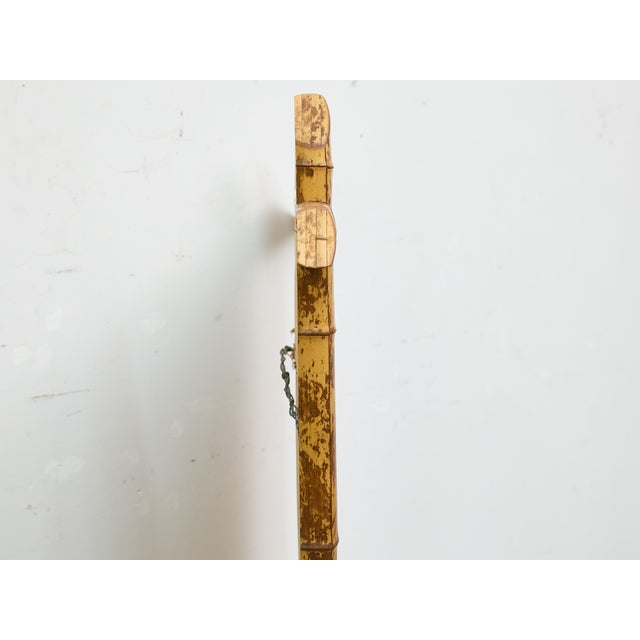 Harrison Van Horn Faux Bamboo Mirror, 20th Century, Handcrafted Elegance For Sale - Image 11 of 12