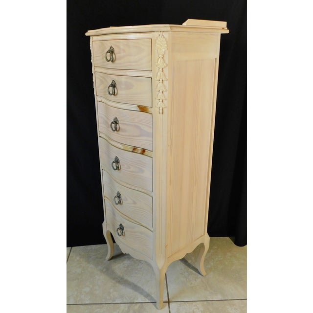 Lexington Furniture Lynn Hollyn Solid Oak Wood White Washed Chiffonier