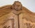 Vintage Louis XVI French Oak Four Door Carved Armoire For Sale - Image 5 of 10