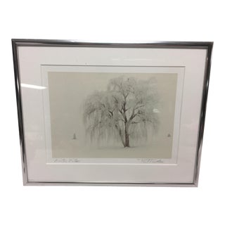 Winter Willow Photograph by Phil Rusten For Sale