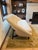 Mid 20th Century Sofa - Style of Theo Ruth Model 115 White Boucle For Sale - Image 4 of 8