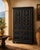 Mid 20th Century Midnight Blue Gilded Reserve Gentleman’s Dry Bar Cabinet For Sale - Image 4 of 4