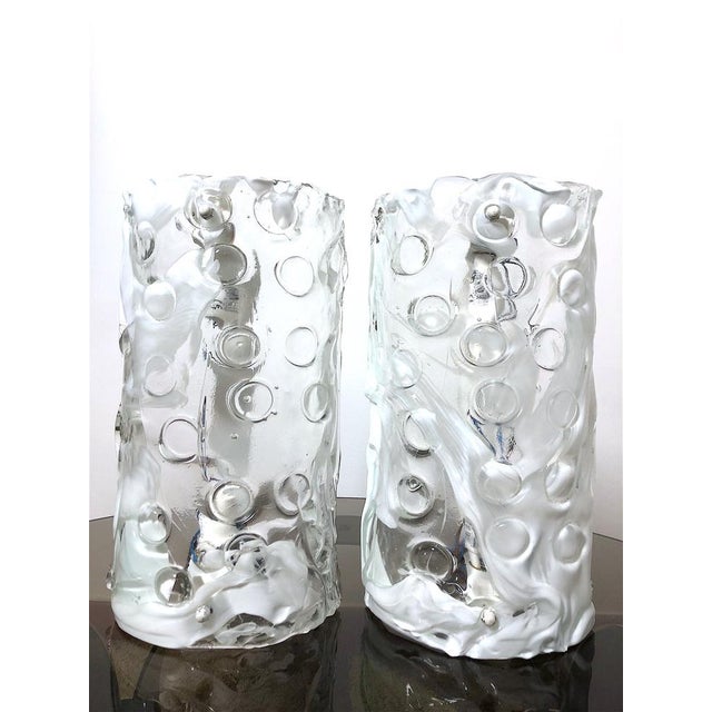 Vintage Wall Lights from Mazzega, 1970, Set of 2 For Sale - Image 11 of 11