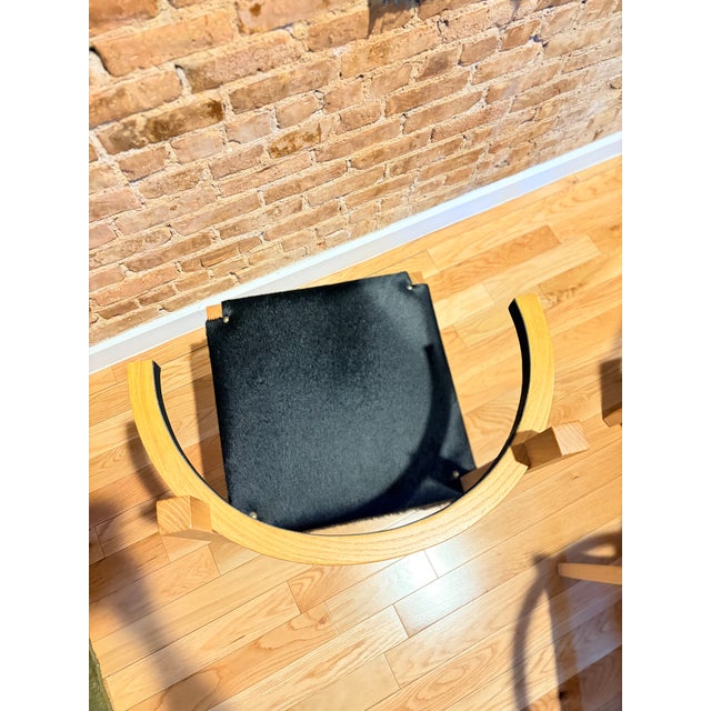 Animal Skin Coil + Drift: 6 Soren Chairs and Dining Table For Sale - Image 7 of 17