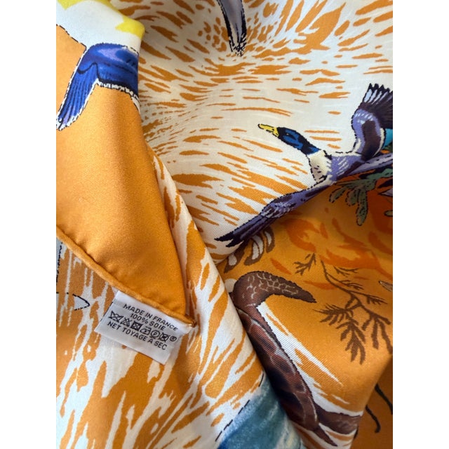 Hermès La Vie Précieuse De La Méditerranée Silk Scarf 2001 Designed by Robert Dallet For Sale - Image 9 of 12