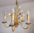 Vintage Five-Arm Florentine Chandelier, 1960s For Sale - Image 6 of 18