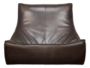 The Rock 2-Seater Sofa in Leather by Gerard van den Berg for Montis, 1970s