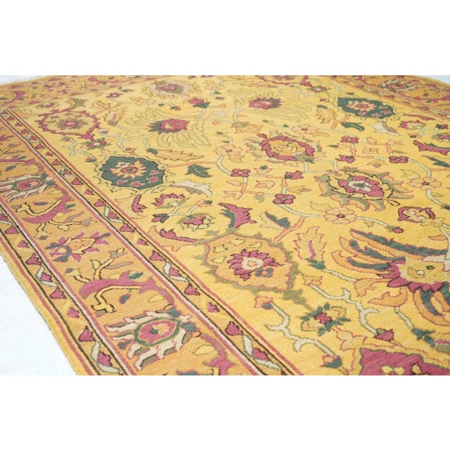 Textile Turkish Sumak Rug 6' X 9' For Sale - Image 7 of 9