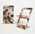 Fläpps Folding Chair in Criss Cross Grey on Birch from Ambivalenz For Sale - Image 5 of 5