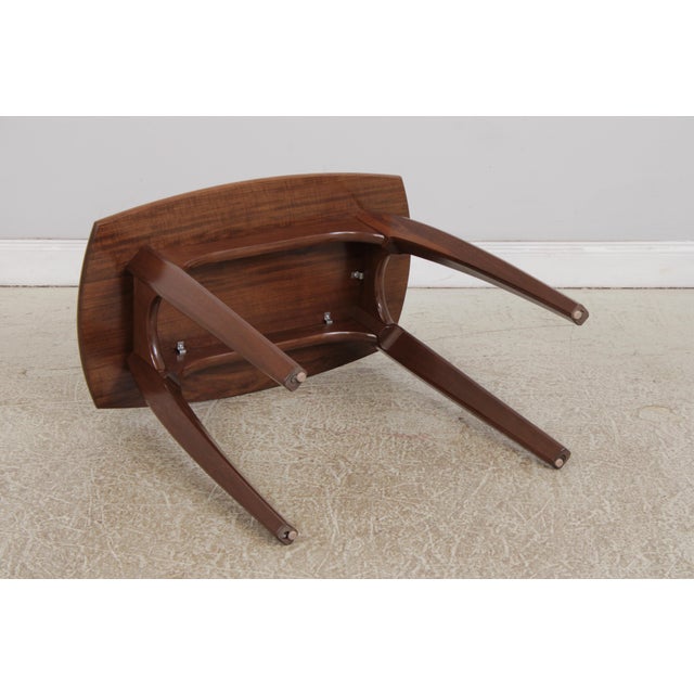 Mid Century Design Modern Walnut Console Table For Sale - Image 11 of 12