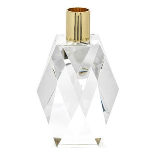 Florella Diamond Crystal Candle Holder For Sale