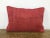 Turkish Red Organic Hemp Handwoven Pillow For Sale In Phoenix - Image 6 of 6