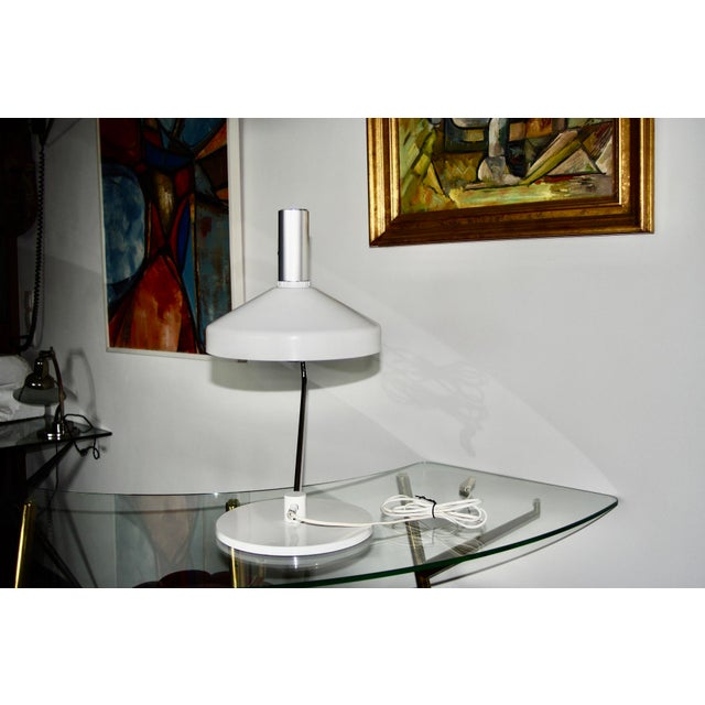 Contemporary Pentarkus Desk Lamp by Rico and Rose Marie Baltensweiler, 1965 For Sale - Image 3 of 10