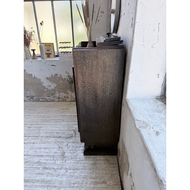 Art Deco Bar Cabinet by Hoffmann Chaleyssin, 1940s For Sale - Image 9 of 18