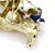 Late 20th Century Late 20th Century Martine Enamel Jockey & Race Horse Large 18k Yellow Gold Brooch Pin For Sale - Image 5 of 6