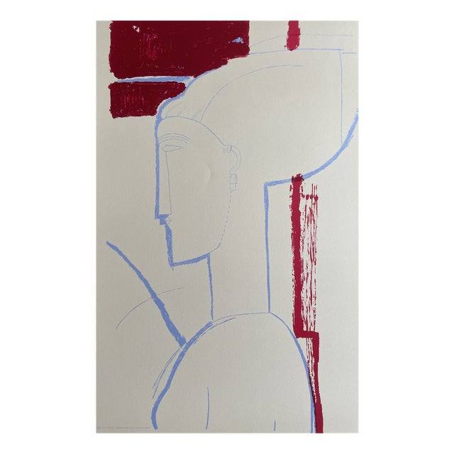 Amedeo Modigliani, Sculptural Head, 2000s, Paper For Sale