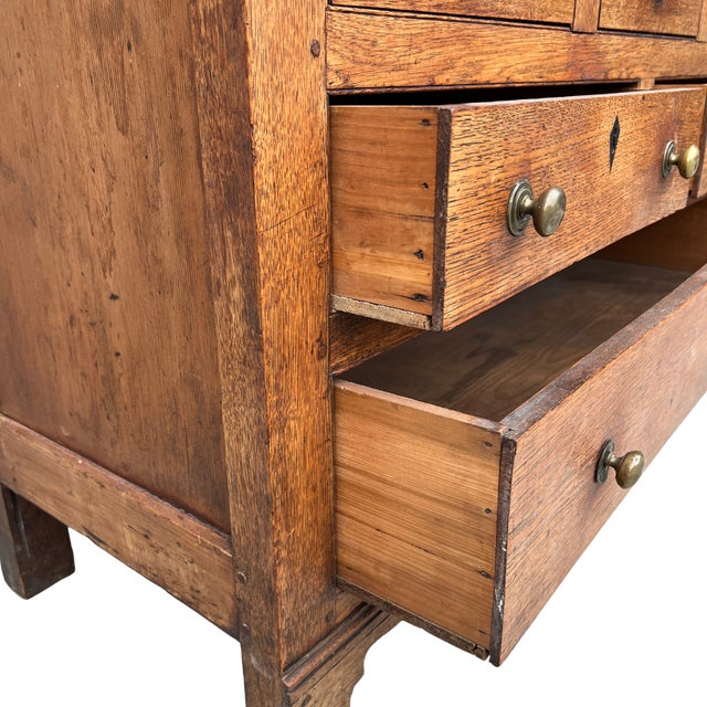 Brown Early 19th Century Welsh Oak Tack Cupboard For Sale - Image 8 of 10