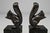Metal Art Deco Squirrel Bookends in Silvered Bronze by Marcel Guillemard, 1920s, Set of 2 For Sale - Image 7 of 18