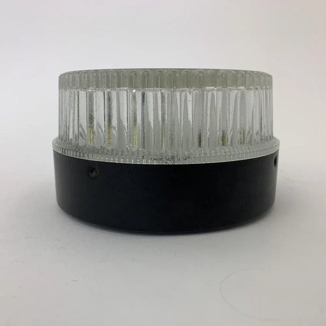 Mid-Century Glass Ceiling Lamp, 1970s For Sale - Image 3 of 5