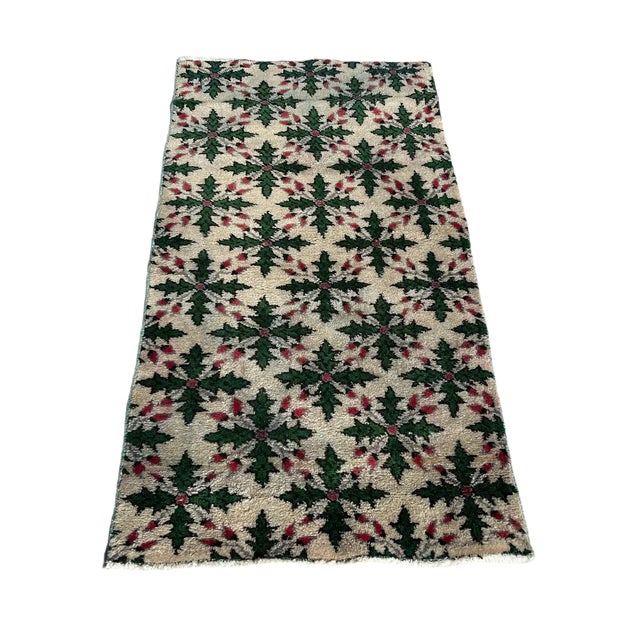 Turkish Hand-Knotted Kayseri Rug For Sale