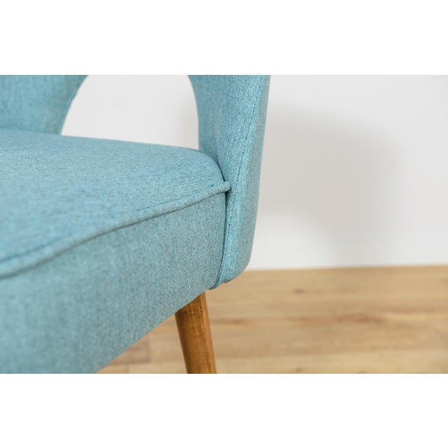 Shell Chairs from Bydgoszcz Furniture Factory, Poland, 1960s, Set of 6 For Sale - Image 13 of 17