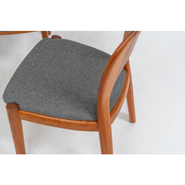 Wood Morten Dining Chairs by Niels Koefoed, Set of 6 For Sale - Image 7 of 11