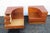 late 20th Century Komfort Danish Modern Large Nightstands End Bedside Tables a Pair For Sale - Image 16 of 18