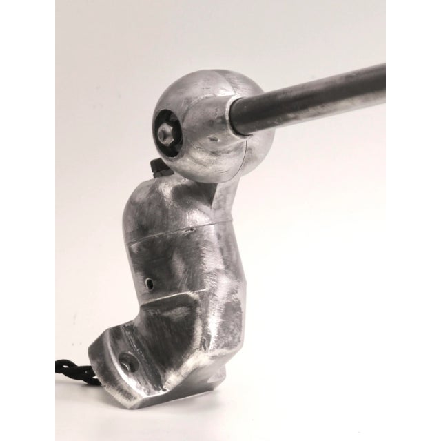 Vintage Industrial Wall Light by Jean-Louis Domecq for Jieldé, 1950s For Sale - Image 4 of 10