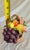 Italian Vintage MCM Italian Majolica Fruit Basket Centerpiece For Sale - Image 3 of 6